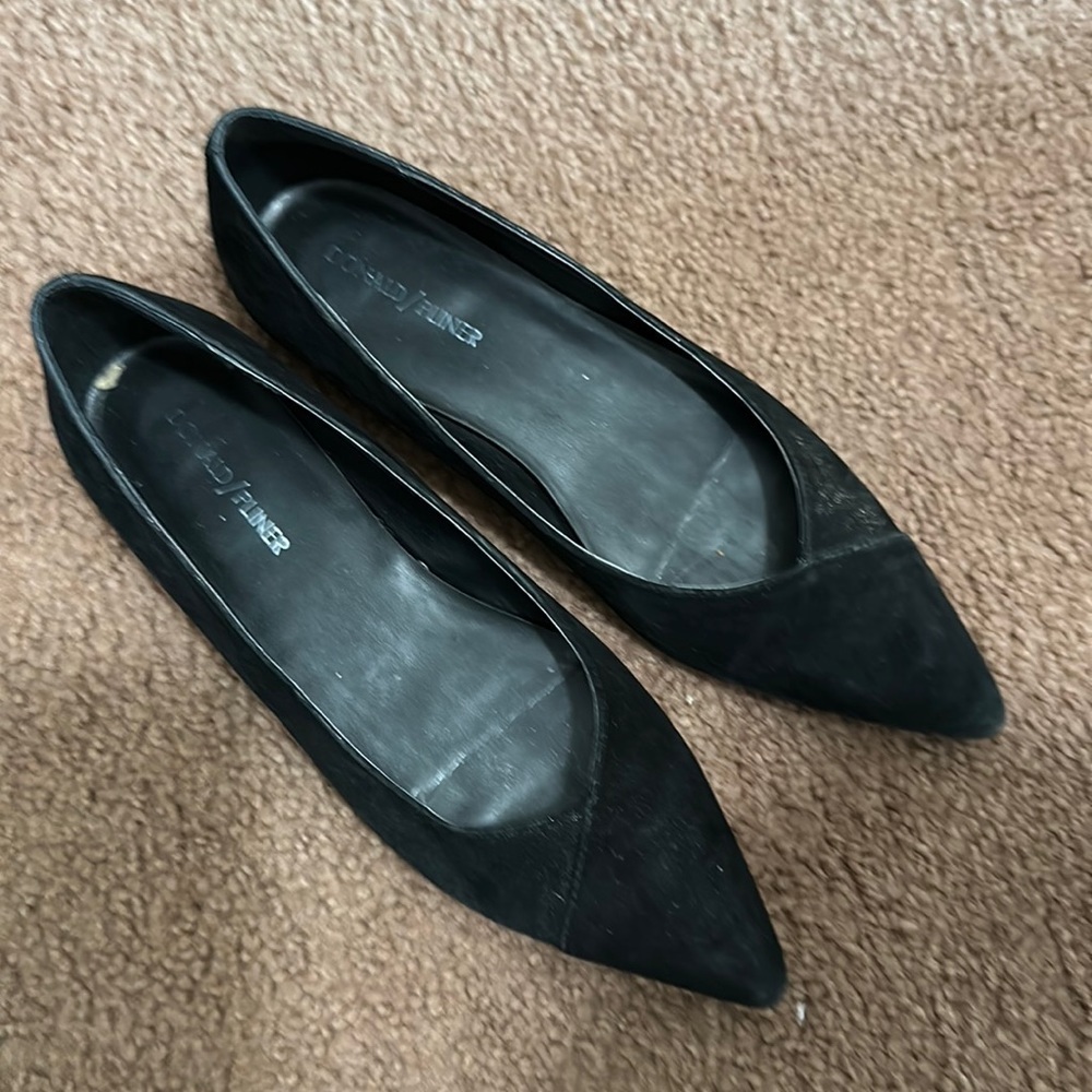 Black DONALD/PLINER Flat Shoes